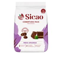 Cobertura de Chocolate Meio Amargo Sicao Mais Gotas 2,05kg