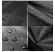 Cobertura de móveis de jardim redondo, cobertura de pó de mesa ao ar livre (180 * 90cm)