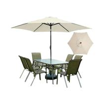 Cobertura De Reposição Verde Impermeável Para Guarda-chuva/Guarda-sol De Jardim, Quintal E Piscina,