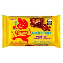 Cobertura em Barra Confeitaria Ao Leite Garoto 1KG