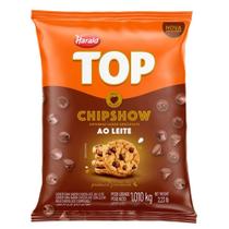 Cobertura em gota pingo chocolate ao leite chipshow top 1,01kg - harald