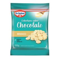 Cobertura em Gotas Sabor Chocolate Branco 350g Dr. Oetker Cobertura em Gotas Sabor Chocolate Branco 350g Dr. Oetker