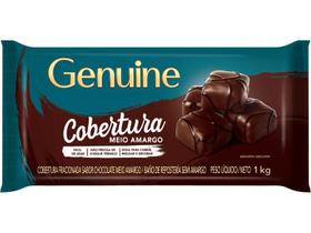 Cobertura fracionada barra cargill genuine 1kg - meio amargo Cobertura fracionada barra cargill genuine 1kg - meio amargo