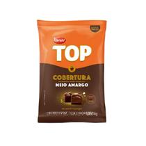 Cobertura Fracionada de Chocolate Meio Amargo em Moedas Top Harald 1,05 Kg
