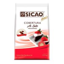 Cobertura Fracionada Gotas Chocolate ao Leite 1,010Kg - Sicao Mais