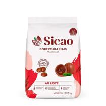 COBERTURA FRACIONADA GOTAS MAIS SICÃO 2,05Kg - AO LEITE COBERTURA FRACIONADA GOTAS MAIS SICÃO 2,05Kg - AO LEITE