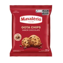 Cobertura Gota Chips Sabor Chocolate 1kg Mavalério