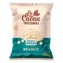 Cobertura Gotas Chocolate Branco Le Cacau 1,01kg