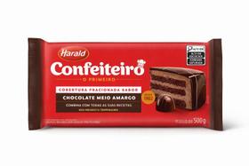 COBERTURA HARALD CONFEITEIRO BARRA 500g MEIOAMARGO FRACIONADO COBERTURA HARALD CONFEITEIRO BARRA 500g MEIOAMARGO FRACIONADO