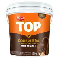 Cobertura Liquida Premium Skimo Chocolate Meio Amargo Top 4 Kg Harald