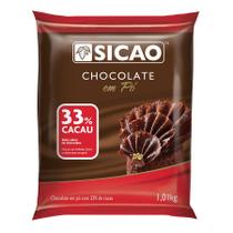 Cobertura Mais Ao Leite - Gotas - 1,01 kg - 1 unidade - Sicao - Rizzo Cobertura Mais Ao Leite - Gotas - 1,01 kg - 1 unidade - Sicao - Rizzo