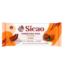 Cobertura Mais Blend - Barra - 1,01 kg - 1 unidade - Sicao - Rizzo Cobertura Mais Blend - Barra - 1,01 kg - 1 unidade - Sicao - Rizzo