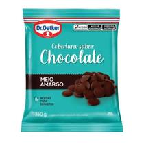 Cobertura Moedas Meio Amargo 350g Droetker