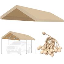 Cobertura para Carport Vanteriam 305 x 610 cm Impermeável Bege Cobertura para Carport Vanteriam 305 x 610 cm Impermeável Bege