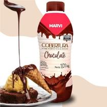 Cobertura para sorvete marvi sabor chocolate 1,01 kg