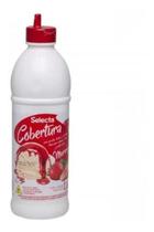 Cobertura Para Sorvete Sabor Morango 1,3kg Selecta Cobertura Para Sorvete Sabor Morango 1,3kg Selecta
