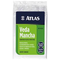 Cobertura Plástica Atlas 2,5x4m Veda Mancha Proteção Total