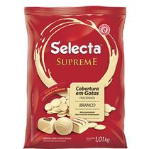 Cobertura Selecta Supm Gota Fc Branca 1,01kg