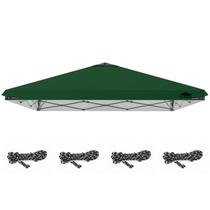 Cobertura Superior de Carpa Toldo 3x3m Impermeable y Protección UV Verde Cobertura Superior de Carpa Toldo 3x3m Impermeable y Protección UV Verde