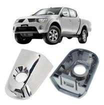 Cobertura Tampa Maçaneta Dianteira L200 Triton Cromada