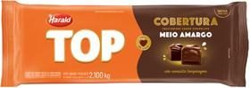 Cobertura TOP sabor Chocolate Meio Amargo Barra 2,1kg - Harald