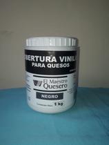 Cobertura vinilica para queijo preta (tinta alimenticia)