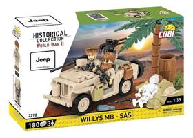 Cobi 2298 - jeep willys blocos para montar com 180 pcs
