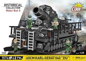 Cobi 2560 - tanque militar alemao karl gerat 60cm blocos para montar com 1574 pcs Cobi 2560 - tanque militar alemao karl gerat 60cm blocos para montar com 1574 pcs
