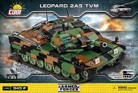 Cobi 2620- tanque militar alemao leopard 2a5 tvm blocos para montar com 945 pcs