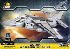 Cobi 5809 - aviao militar americano av-8b harrier ii plus 424 pcs
