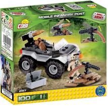 COBI - Jeep Militar Com Boneco E Acessorios com 100 Pçs