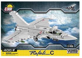 Cobi5802 - avião militar frances rafale c com 400 pcs