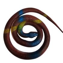 Cobra 91cm Grande Brinquedo Borracha Pegadinha MARROM