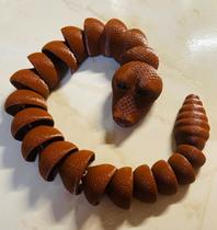 Cobra Articulada Brinquedo Fidget Sensorial Anti Stress Presente Criativo