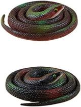 Cobra de brinquedo serpente de borracha brinquedo assustador