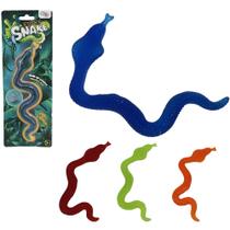 Cobra gruda gruda slim sticky snake colors na cartela wellkids Cobra gruda gruda slim sticky snake colors na cartela wellkids