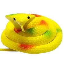 Cobras De Borracha Serpente Naja Macia Brinquedo Realista