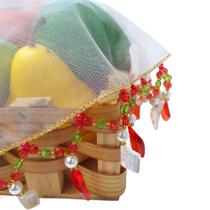 Cobre Alimento Natalino 30cm com Penduricalho