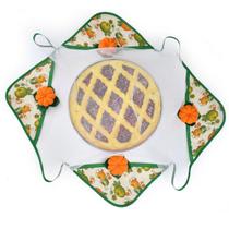 Cobre Alimento Protetor Mosquiteiro Renda Filó Tule 75cmx75cm Elegante e Prático Cobre Alimento Protetor Mosquiteiro Renda Filó Tule 75cmx75cm Elegante e Prático