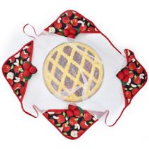 Cobre Alimento Protetor Mosquiteiro Renda Filó Tule 75cmx75cm Elegante e Prático Cobre Alimento Protetor Mosquiteiro Renda Filó Tule 75cmx75cm Elegante e Prático