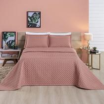 Cobre Leito 200 Fios King Ravena 03 Peças - Rose - Design Resistente