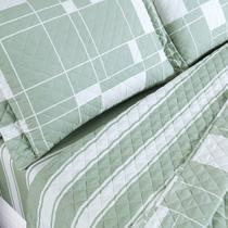 Cobre Leito Afeto casal padrao Queen king 03 Peças micropercal 400 fios