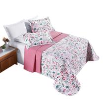 Cobre Leito Alycia Queen Micropercal 3pç 100% Poliéster - Both