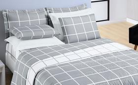 Cobre leito austin king 3 peças - MAYRA ENXOVAIS