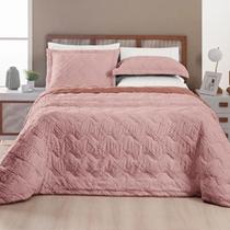 Cobre Leito Aveline King 03 Peças Rose Cobre Leito Aveline King 03 Peças Rose