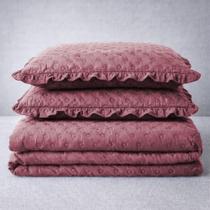 Cobre Leito Balle Casal King 3 peças Colcha Cama Bordo
