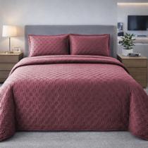 Cobre Leito Balle Casal Queen 3 peças Colcha Cama Bordo