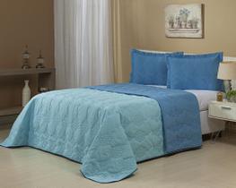 Cobre Leito Bordado Cama Viúva 3 Peças Dupla Face 180 Fios Cobre Leito Bordado Cama Viúva 3 Peças Dupla Face 180 Fios