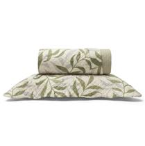 Cobre Leito Buettner Solteiro Microfibra Renove Estampado Angelus 2 Peças Bege