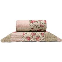 Cobre Leito Buettner Solteiro Microfibra Renove Estampado Solace 2 Peças Bege Cobre Leito Buettner Solteiro Microfibra Renove Estampado Solace 2 Peças Bege